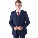 Boys Suits Boys Navy Suit Boys Wedding Suit Page Boy Party Prom 5 Piece Suit