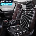 Universal Car Wood Beaded Seat Cover Massager Summer Cooling Cushion Mat Office