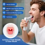 Electric Vacuum Tonsil Stone Remover Tool Fight Bad Breath for Oral Fresh Care