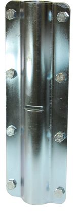 Mast Coupler 1.5” 38mm Aerial Satellite starlink Adaptor Pole Joiner 8 Bolt