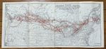 1923 Antique Canadian Pacific Railway Map Canada Railroads Map 3251