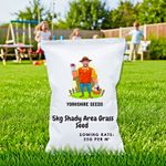 5kg Yorkshire Seeds Shady Area Grass Seed – Quick Growing Lawn Premium Mix