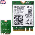 Intel WiFi 6 Wireless Network Card 802.11ax M.2 Bluetooth 5.2 Adapter AX200NGW