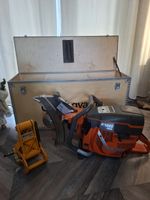 HUSQVARNA K1260 RAILSAW With rail Clamp & Box EXCELLENT CONDITION!