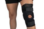 PRO 11 WELLBEING Hinged knee brace with patella support and adjustable straps
