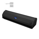 Awoco FM3509-BLK 36" Black Elegant Air Curtain 120V 2 Speeds UL Certified