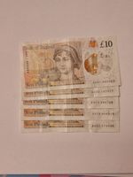Rare AA 10 pounds Bank Notes 
