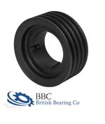 SPA A Section V Vee Belt Motor Pulley 4 Groove Taper Lock Bush - Choose Size