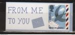 Great Britain 2010 single 1st Smiler Sheet commemorative stamp with labels