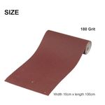 Sandpaper Roll Emery Cloth Sanding Abrasive Sheets 80 120 180 240 400 600 Grit