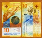 Switzerland, 10 Francs, 2016-2017, P-75, Hybrid Polymer, UNC Spectacular