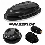 PASSIFLOW Black Van Roof Vent Passive Roof Scoop Duct Ventilator Truck 4x4 HGV