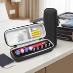 9 Slots Insulin Vial Protector Waterproof Insulin Organizer  Travel Use