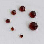 Hessonite Garnet Round Cabochon 3,4,5,6,8,10mm, Grade AA, for Jewellery Making