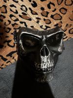 Airsoft Mask Skeleton Black Mask