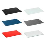 Rectangle Glass Chopping Board 50cm x 40cm Kitchen Worktop Saver