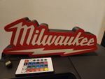 Milwaukee LED Light Sign - Packout Neon