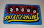 Vintage Bay City Rollers sticker Blue unused rare 
