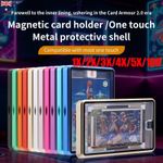 Magnetic Slab Metal Case For 35PT PSA CGC Graded Cards Guard Protector Display