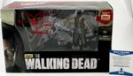 Norman Reedus Signed McFarlane The Walking Dead Daryl Dixon Chopper Set BAS COA