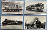 Railway 4 RP Postcards Location and Names on Reverse # 8