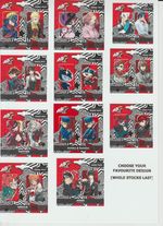 PERSONA 5 ROYAL PIN BADGES 2-PACK SET – YOU CHOOSE STYLE – FREE UK P&P