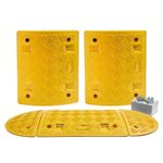 2 M All Yellow Speed Ramp Kit: 75mm 5 MPH ( Fixings Included)