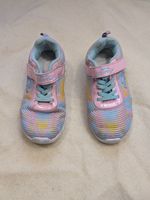 Slazenger Girls Pink/Multi Mesh Trainers – Hook & Loop Strap (UK C12 / EU 30.5)