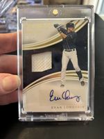 2016 Evan Longoria Panini Immaculate Autograph Card  15/25