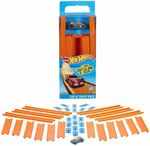 Mattel Hot Wheels BHT77 Track Builder Straight Track with Car,4.5 Meters NEW TOY
