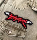 Premium DragonForce Embroidered Patch Iron On Sew On Power Metal Band – 3 Sizes