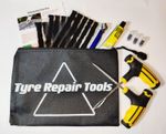 MOTORCYCLE CAR VAN TUBELESS TYRE PUNCTURE REPAIR KIT TIRE TOOL PLUG EMERGENCY UK