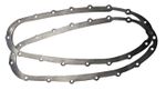 lambretta engine side casing gasket pair - set of 2 - series 1 2 3 gp li sx tv