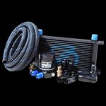 for Subaru IMPREZA GDA EJ20(TURBO) 19 Row Oil Cooler Kit + HKS Filter, 00/08-...