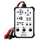Automotive Relay Tester 12V/24V, 5-Socket 4-Pin & 5-Pin Diagnostic Tool