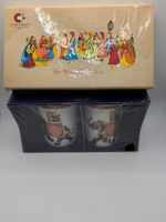 Beautiful Elephant Mugs Made In India with Box Excellent Condition