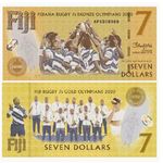 2022 Fiji 7 Dollars Commemorative P-W122 NEW UNC Banknotes