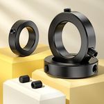 Metal Rod Clamping Shaft Retaining Ring Adjustable Screw Lock Stop Collar 8-90mm