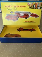 Dinky Super toys Gift Set 957 Fire Service Set In Repro Box Ref:BK13
