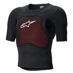 Alpinestars Plasma LT Protection Jacket Short Sleeve - Black/White