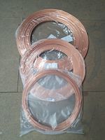 COPPER TUBE SOFT IN COILS 10 AND 30 METRE METRIC AND IMPERIAL SIZES