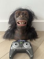 WowWee Alive Chimpanzee Remote Control Animatronic AI Special Effects RARE