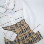 Boys shorts set with smocked shirt Spanish Romany 18-24 months 2-3 years