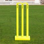 FORTRESS Garden Cricket Stumps - Available In 3 Sizes - Durable Moulded Plastic