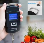 Digital Luggage Scale Weight Scale 50kg Travel Hanging Baggage Weighing Machine