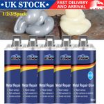 5 Pack Industrial Metal Repair Glue Heat Resistance Cold Weld A&B Adhesive 50ml