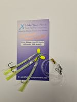 10 x White Streak Fishing Rigs NOW ONLY £1 A SET!!