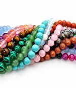 Gemstone Beads Semi Precious Jewellery Craft Round Natural Stones 4 6 8 10mm