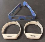 2 x Coldplay 2025 Official Wembley Concert Glow Wristband Bracelets & Glasses