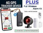 Motorhome 4G Tracker+Wireless Motion+Door Alarm System+Live Tracking Phone Alert